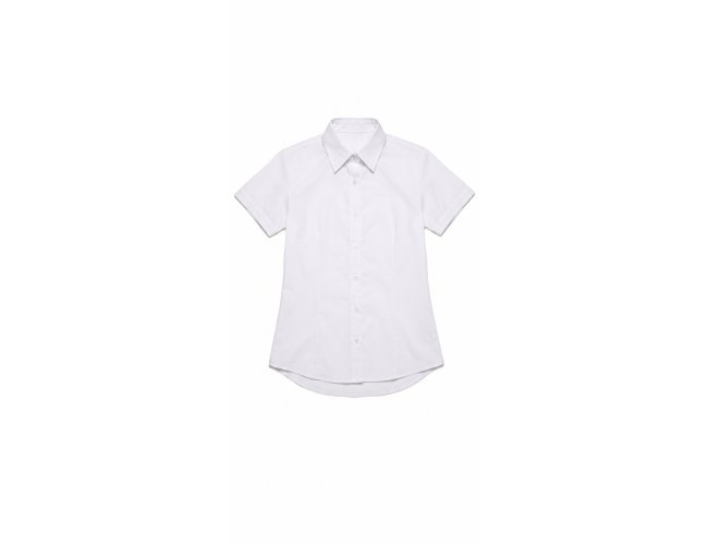 Camisa Social Maga Curta