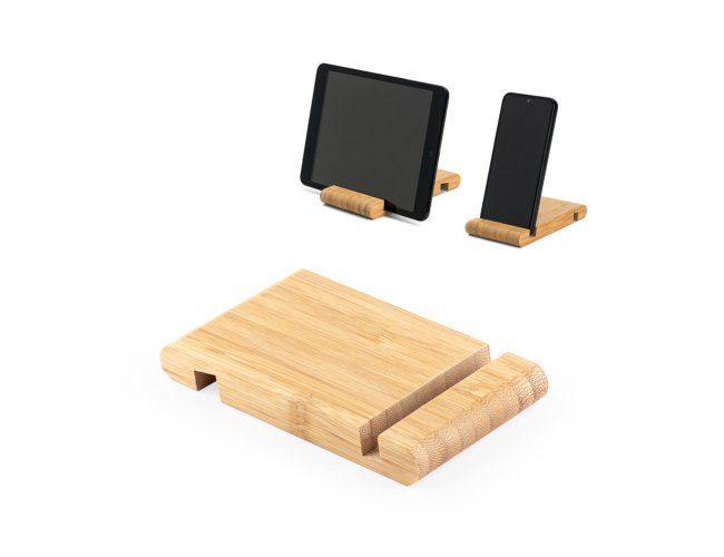Suporte para celular em bambu